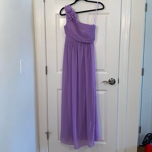 EverPretty Lavender Floor Length Dress size 4